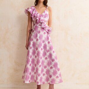 COUPER Exclusive Giglio Dress Gul Hurgel x Couper